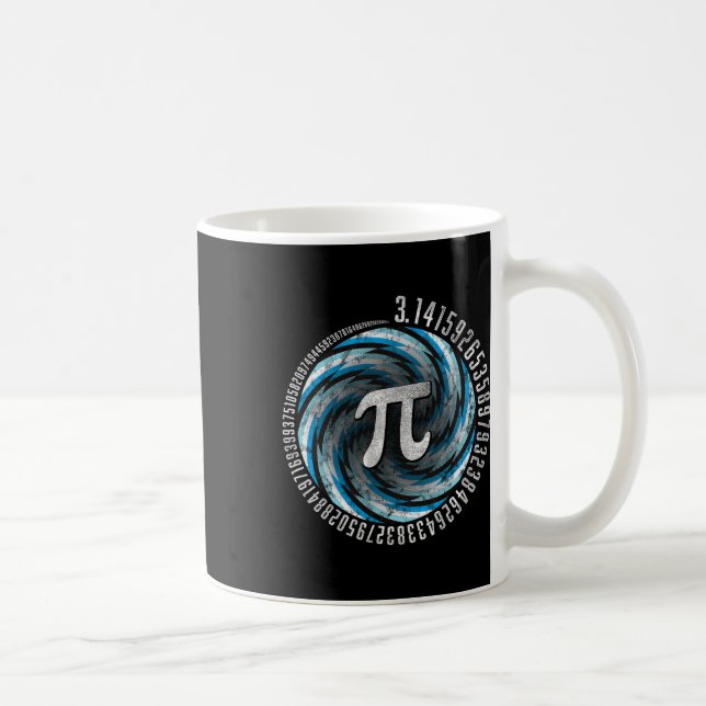 Optical Illusion Geometry Pi Math Science Stem 3.1 Coffee Mug (Right)