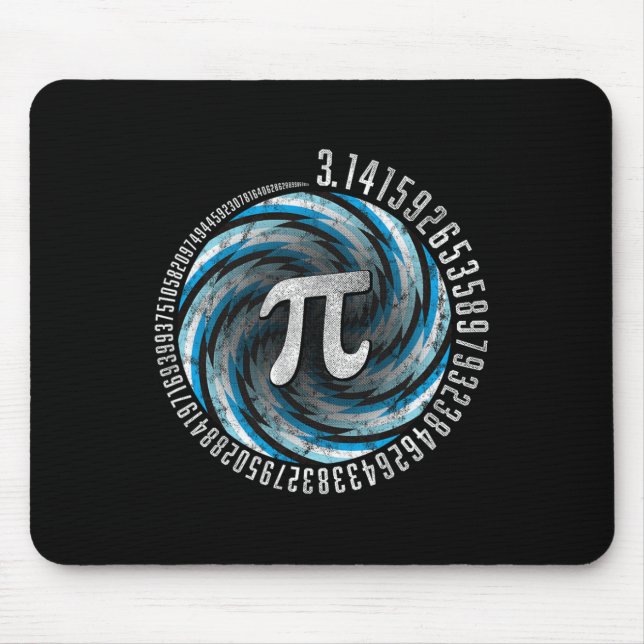 Optical Illusion Geometry Pi Math Science Stem 3.1 Mouse Mat (Front)