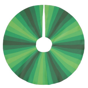 Optical Illusion Green Tree Skirt