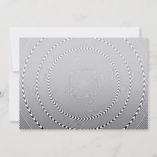 Optical Illusion - Hypnosis made easy Invitation