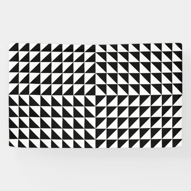 optical illusion illusion black banner (Horizontal)