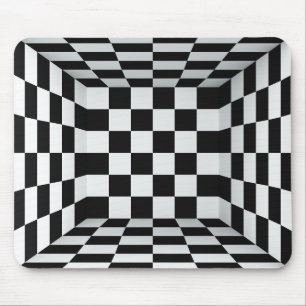 Optical Illusion Karo Mouse Mat