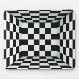 Optical Illusion Karo Mouse Mat