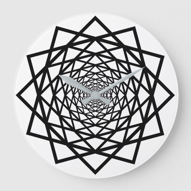Optical Illusion Large Clock (Front)