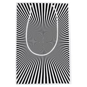 optical-illusion medium gift bag