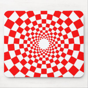 OPTICAL ILLUSION MOUSE MAT