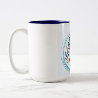"Optical Illusion Mug" Two-Tone Coffee Mug