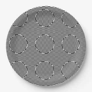 Optical Illusion Party Plates - set 3