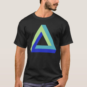 Optical illusion: penrose triangle T-Shirt