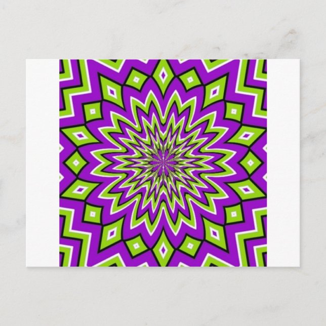 Optical Illusion Postcard (Front)