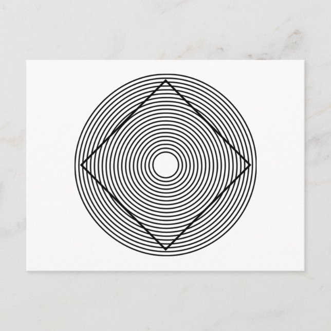 Optical Illusion Postcard (Front)