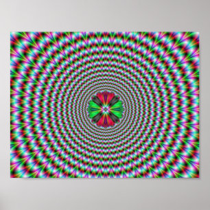 Optical Illusion Poster