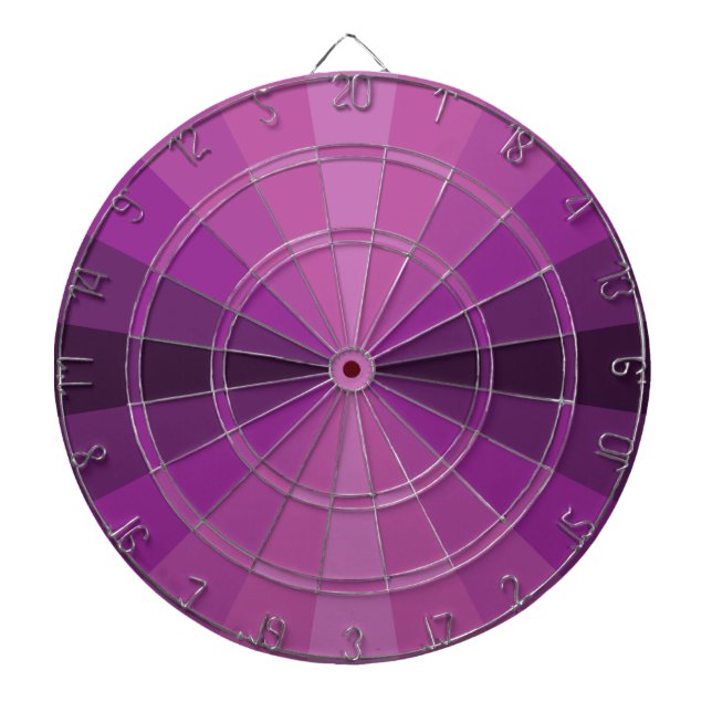 Optical Illusion Purple Dart Board (Front)