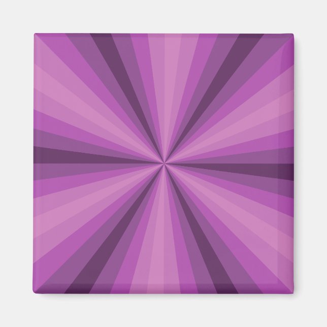 Optical Illusion Purple Magnet (Front)