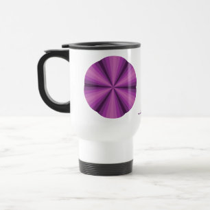 Optical Illusion Purple Mug