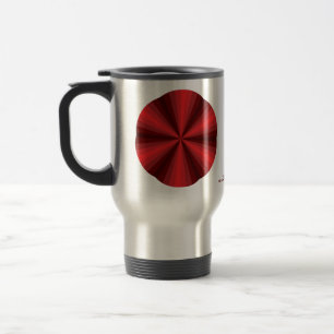 Optical Illusion Red Mug