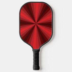 Optical Illusion Red Pickleball Paddle