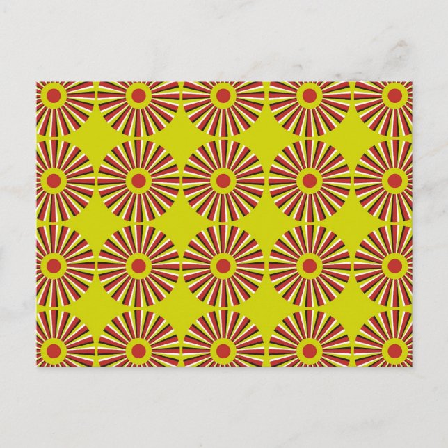 Optical Illusion- Rotation Postcard (Front)