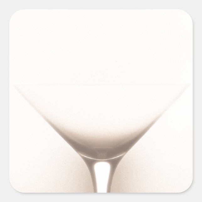 Optical Illusion Square Sticker (Front)