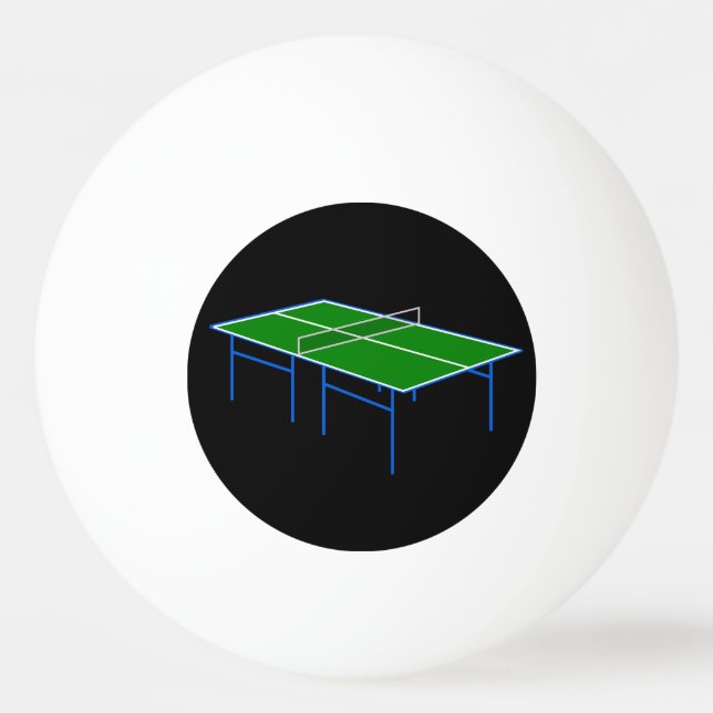 Optical Illusion Table Tennis Surface Ping Pong Ball (Back)
