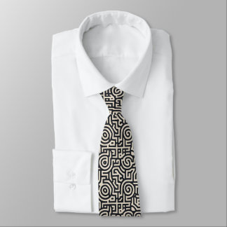 Optical illusion tie
