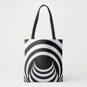 Optical Illusion Tote Bag