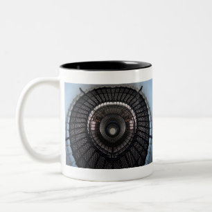 optical illusion Two-Tone coffee mug