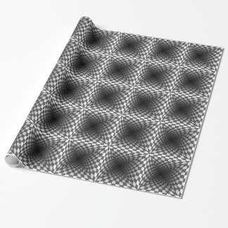 OPTICAL ILLUSION WRAPPING PAPER