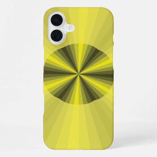 Optical Illusion Yellow Case-Mate Case (Back)