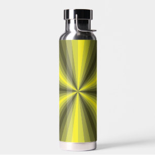 Optical Illusion Yellow Water Bottle