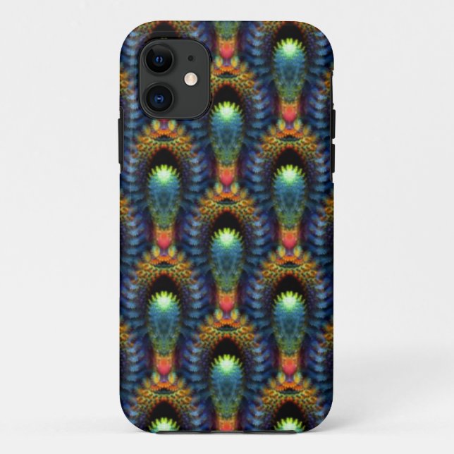 Optical Illusionary Fractals pattern iPhone 5 Case (Back)