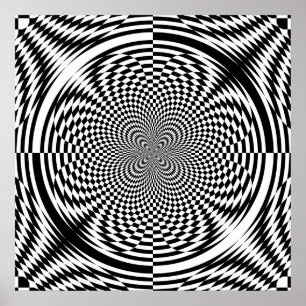 Optical illusions  (from $11.95) poster