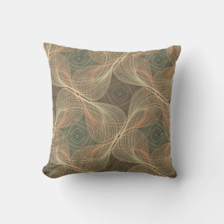 Optical Illusions: Geometric Intrigue Cushion