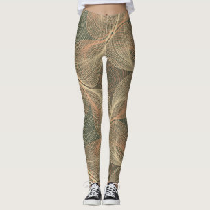 Optical Illusions: Geometric Intrigue Leggings