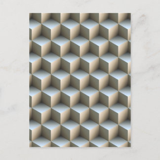 Optical illusions postcard