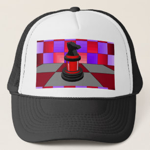 Optical Knight Chess CricketDiane 2013 Trucker Hat