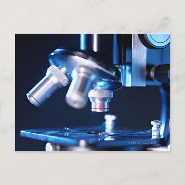 Optical Microscope 3 Postcard (Front)