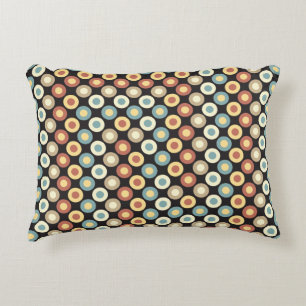 Optical Polka Dots Decorative Cushion