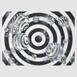 optical spheres tissue paper