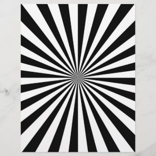 Optical Sun Burst Spinning Wheel Design