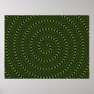 Optical Swirl Design LARGER SIZES UNDER CUSTOMIZE Poster