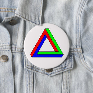 Optical Triangle illusion Button