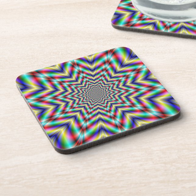 Optically Challenging Star Coasters (Left Side)
