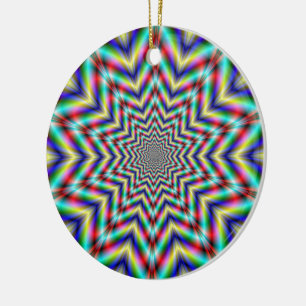 Optically Challenging Star Ornament