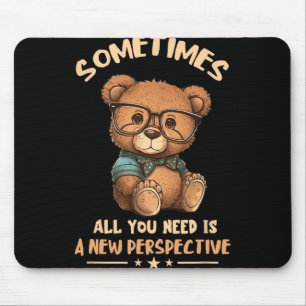Optician Bear New Perspective Eye Doctor Ophthalmo Mouse Mat