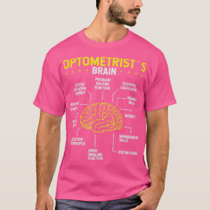 Optician Brain Optomestry Glasses Eye Whisperer 1 T-Shirt