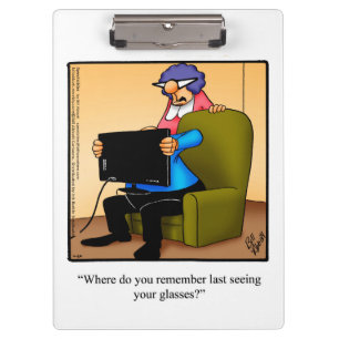Optician Business Humour Clipboard