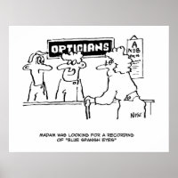 Optician is asked for "Spanish Eyes"