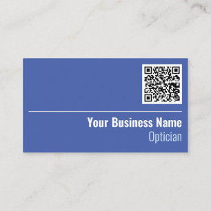 Optician QR Code Business Card