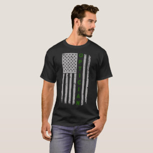 Optician U.S. Flag T-Shirt